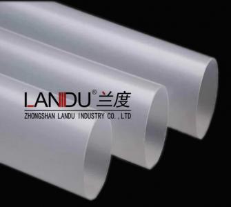 high quality frosted acrylic tubes